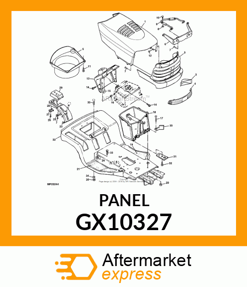 Instrument Panel GX10327