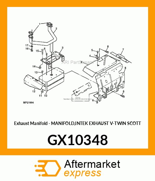 Exhaust Manifold GX10348