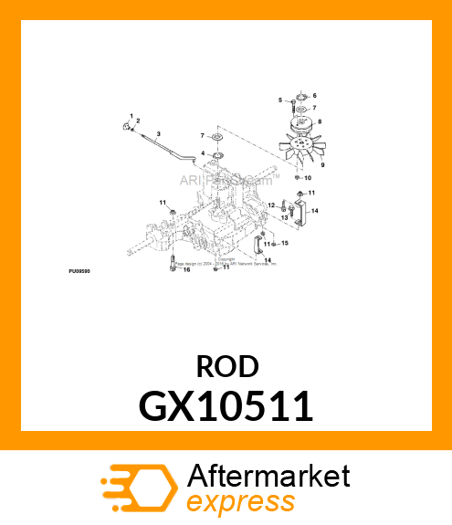 Rod GX10511