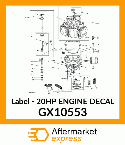 Label GX10553