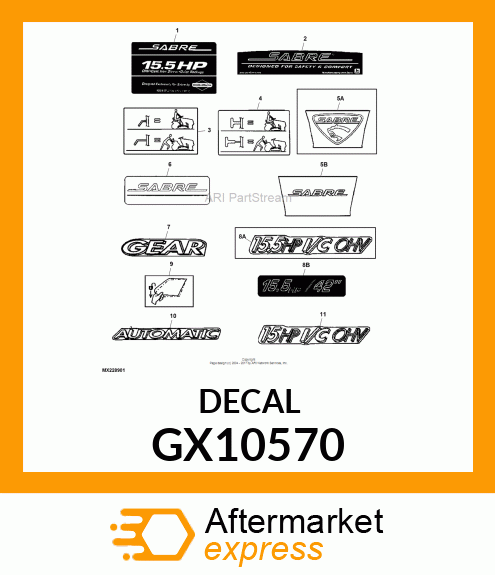 Label GX10570
