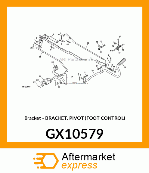 Bracket GX10579
