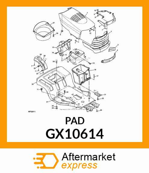 Pad GX10614