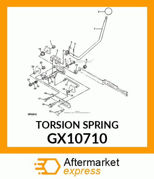 Torsion Spring GX10710