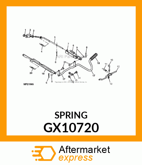 Compression Spring GX10720