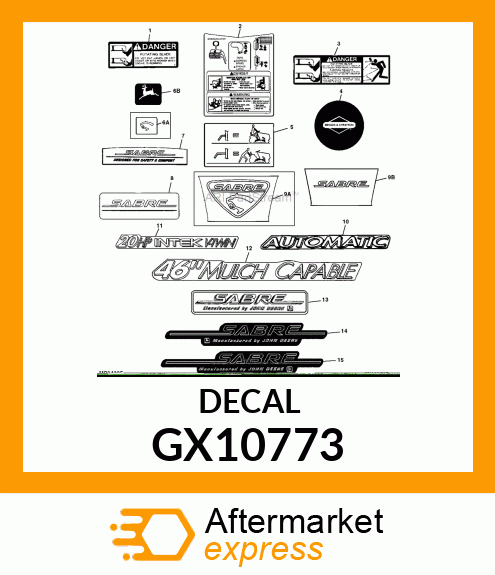 Label GX10773