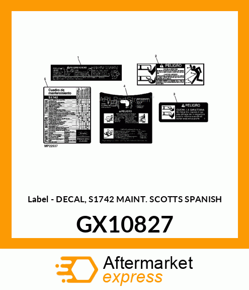 Label GX10827