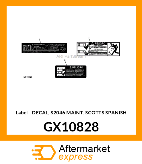 Label GX10828