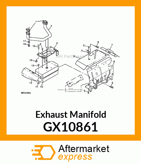 Exhaust Manifold GX10861