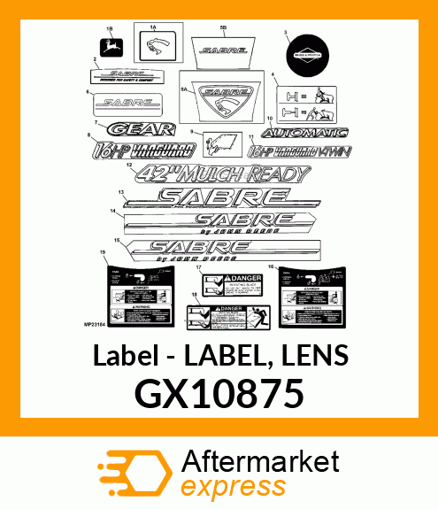 Label GX10875