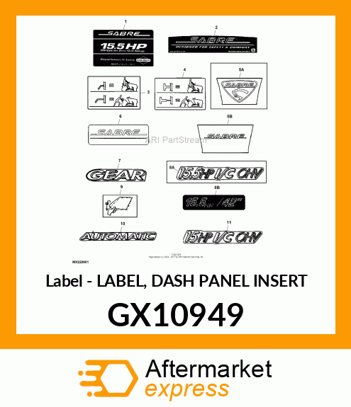 Label GX10949