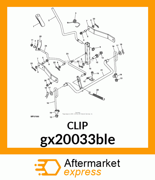 BRACKET gx20033ble