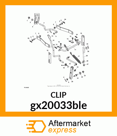 BRACKET gx20033ble