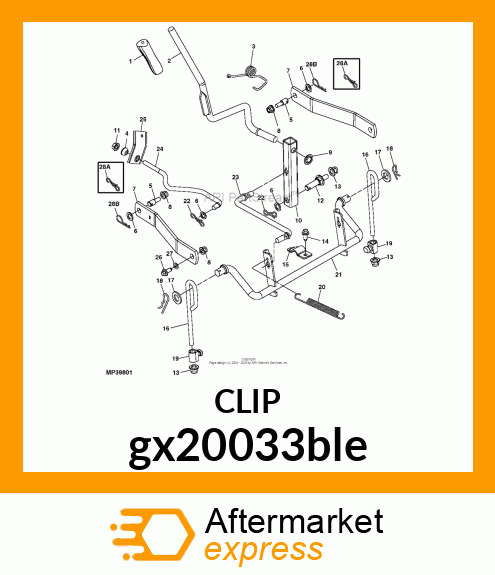 BRACKET gx20033ble