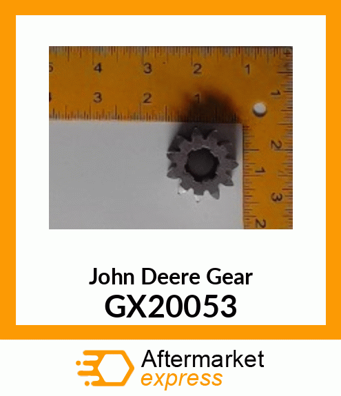 GEAR, STEERING PINION GX20053