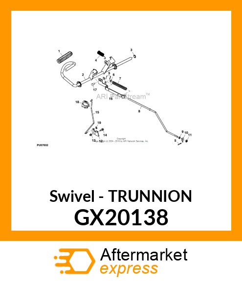 Trunnion GX20138