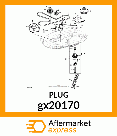 BUSHING, PIVOT gx20170