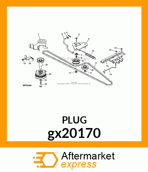 BUSHING, PIVOT gx20170