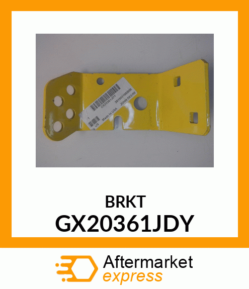 BRACKET, FRONT RH GAGE WHEEL GX20361JDY