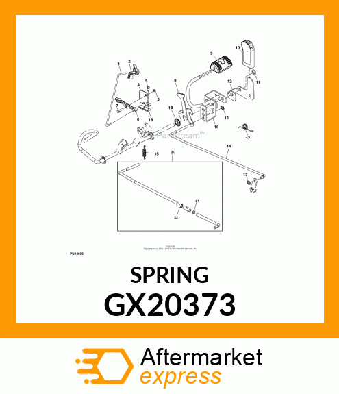 EXTENSION SPRING GX20373