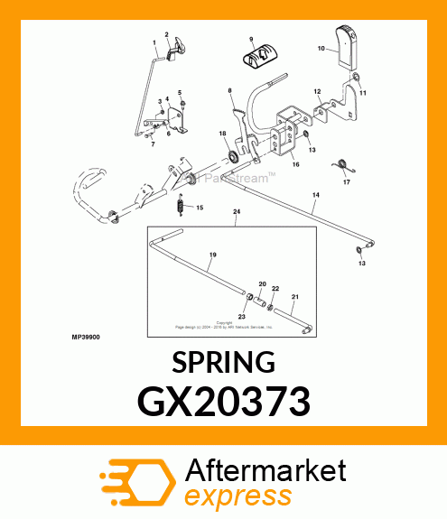 EXTENSION SPRING GX20373