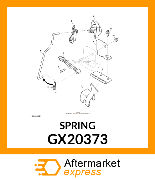 EXTENSION SPRING GX20373