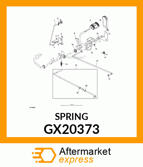 EXTENSION SPRING GX20373