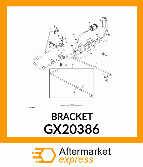 BRACKET GX20386