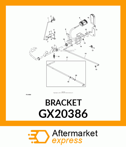 BRACKET GX20386