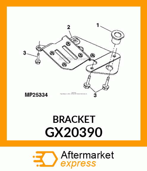 Bracket GX20390