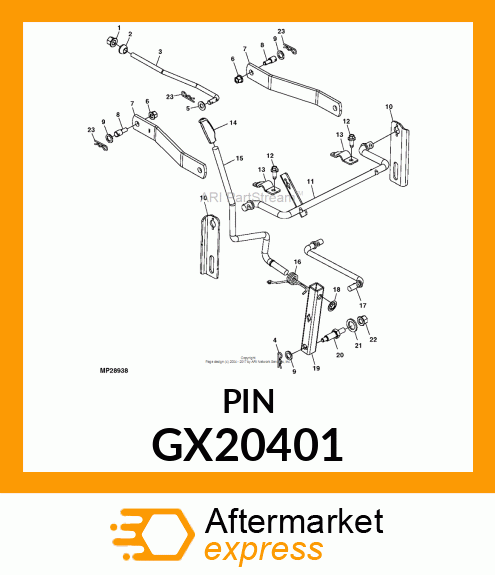 STUD, M10 GX20401