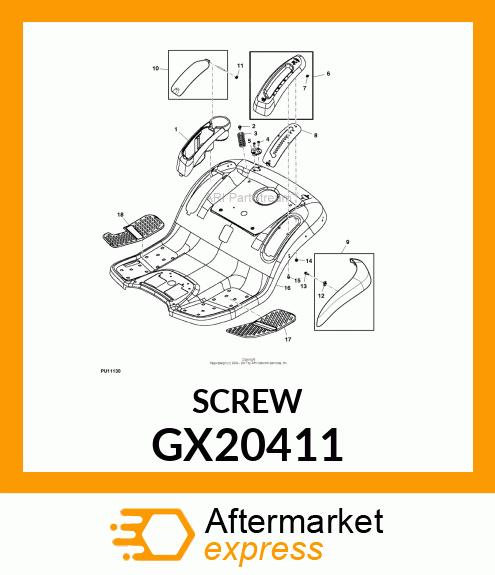 SCREW GX20411