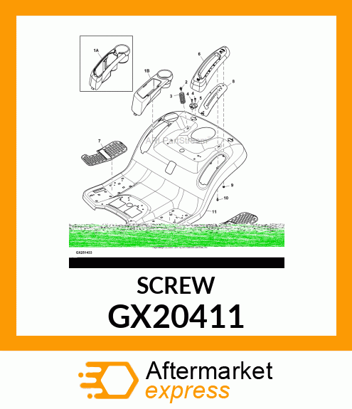 SCREW GX20411