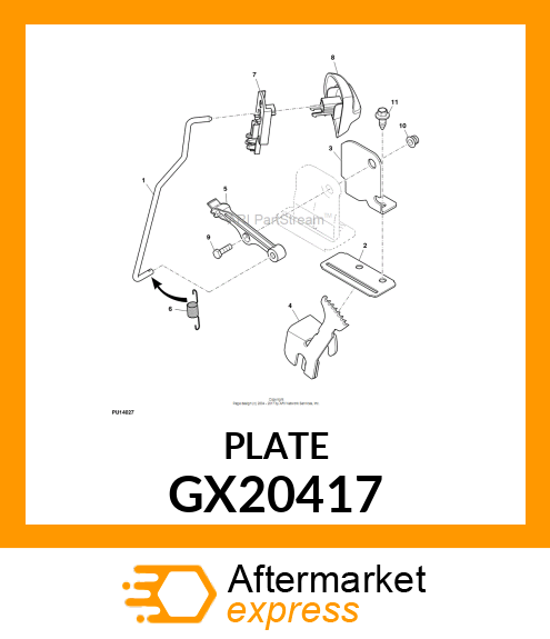 PLATE GX20417