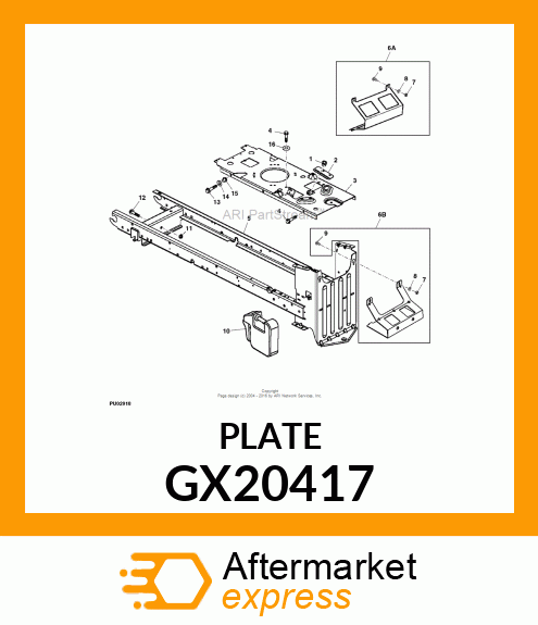 PLATE GX20417