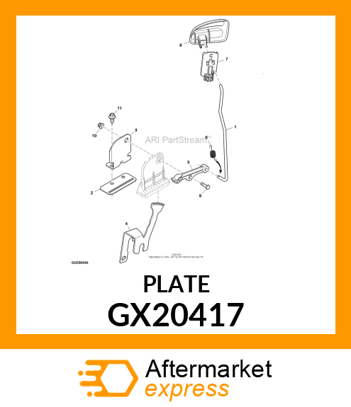 PLATE GX20417