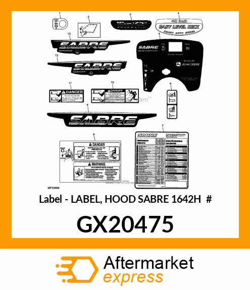 Label GX20475