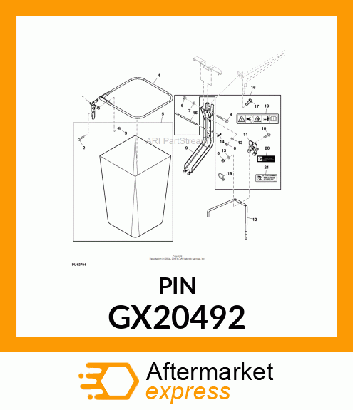 PIN FASTENER GX20492