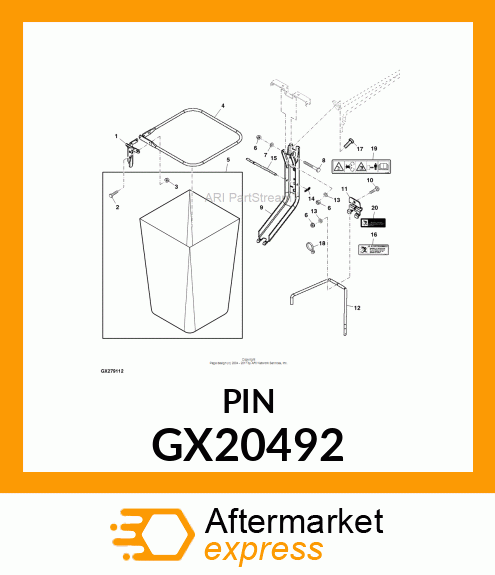 PIN FASTENER GX20492