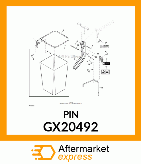 PIN FASTENER GX20492