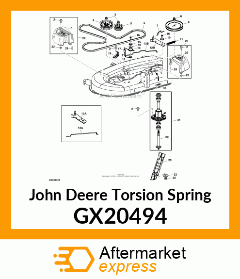 TORSION SPRING GX20494