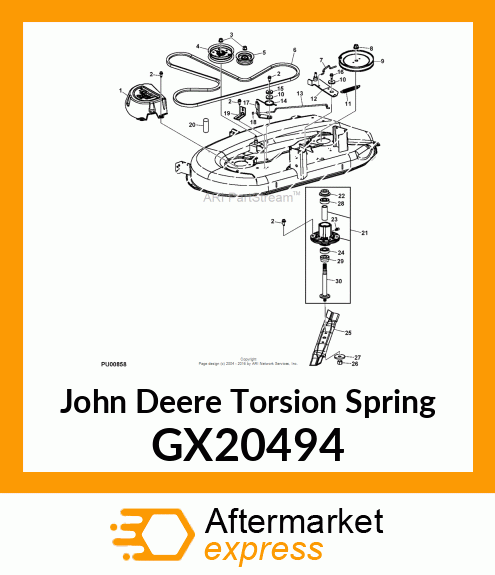 TORSION SPRING GX20494