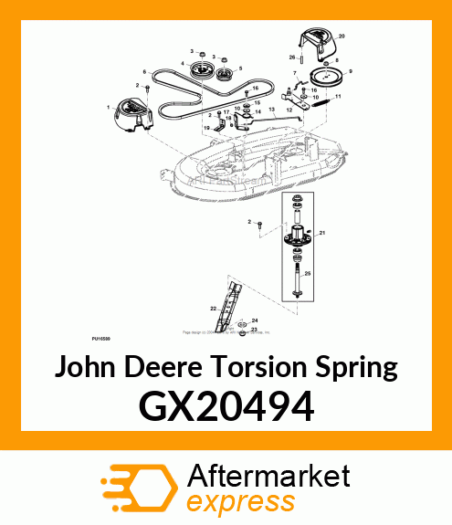 TORSION SPRING GX20494