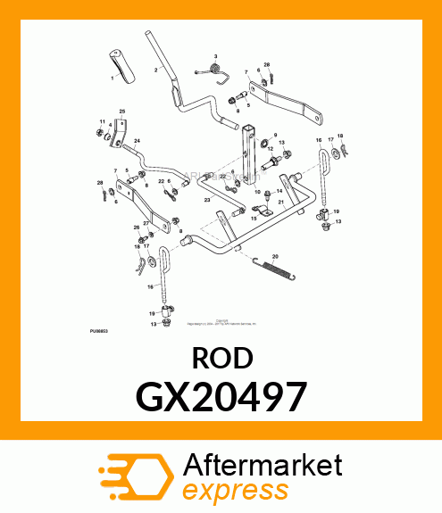 ARM, FRONT DRAFT GX20497