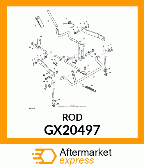 ARM, FRONT DRAFT GX20497