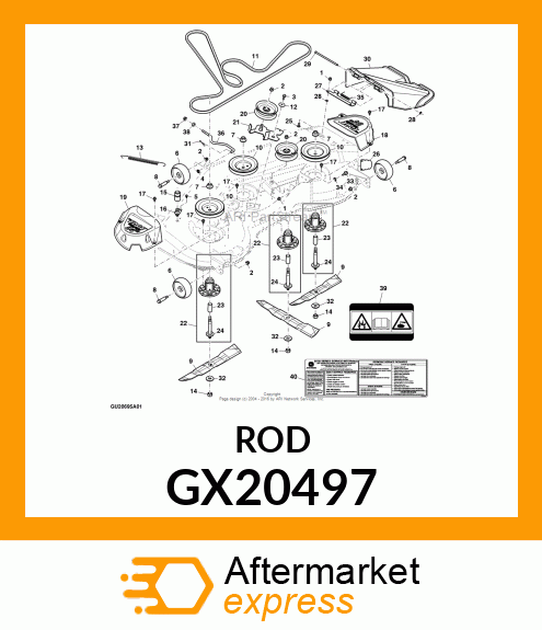 ARM, FRONT DRAFT GX20497