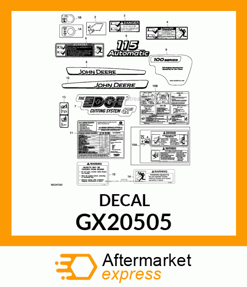 LABEL GX20505