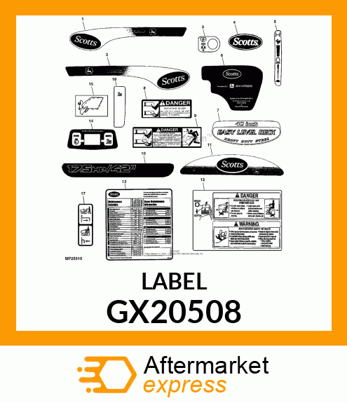 Label GX20508
