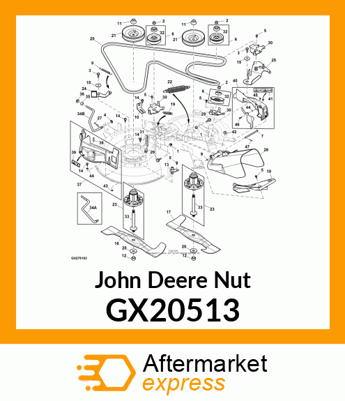 NUT GX20513