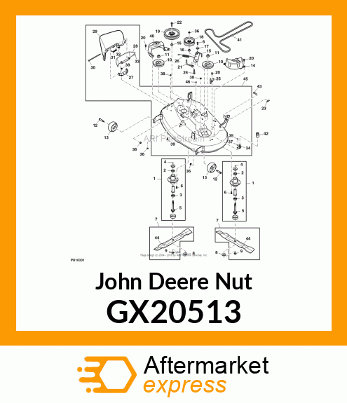 NUT GX20513